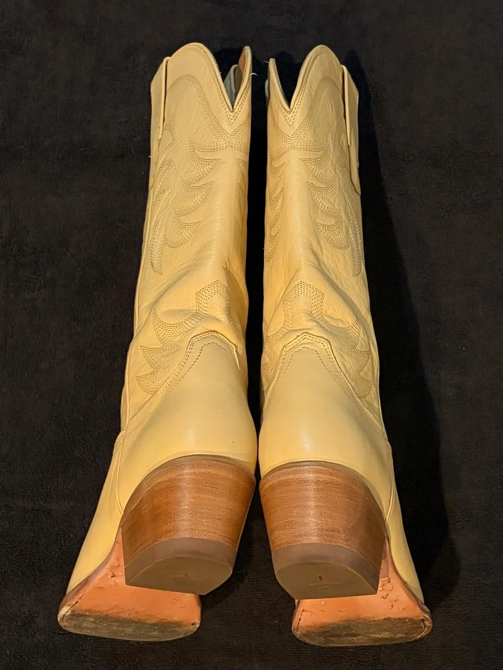 Tecovas Annie Marigold Snip Toe Cowgirl Boots 8B - Picture 6 of 9